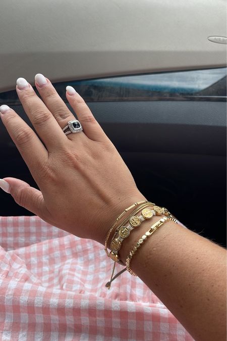 The perfect bracelet stack, summer bracelets, gold bracelet, jewelry, affordable style. 



#LTKstyletip #LTKGiftGuide #LTKU