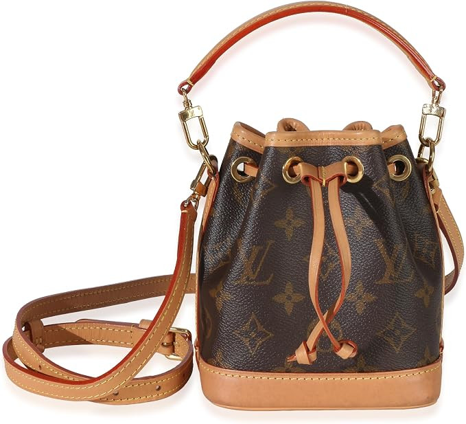 Amazon.com: Louis Vuitton, Pre-Loved Monogram Canvas Nano NV Brown Mini : Amazon Luxury | Amazon (US)