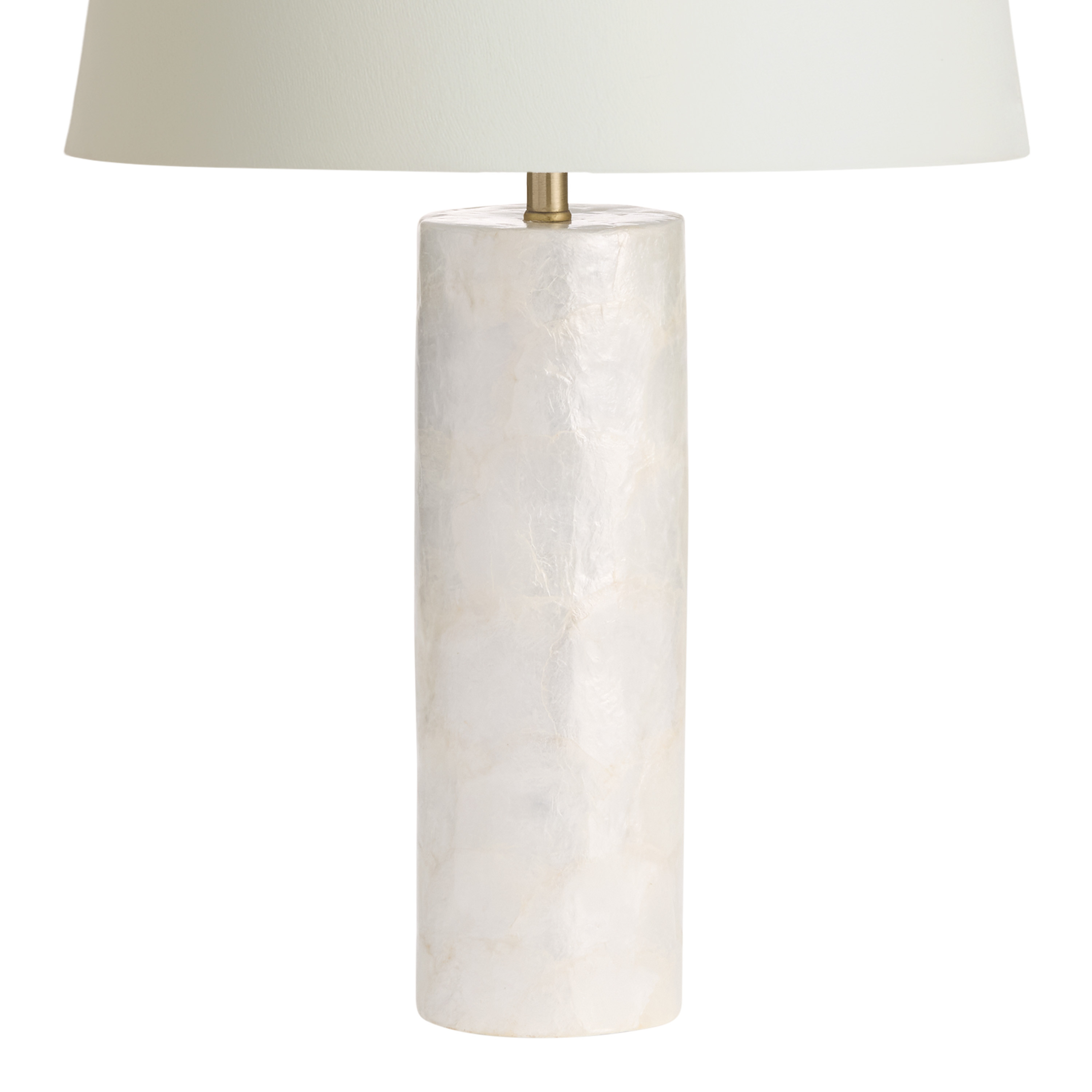 Natural Capiz Cylinder Table Lamp Base | World Market