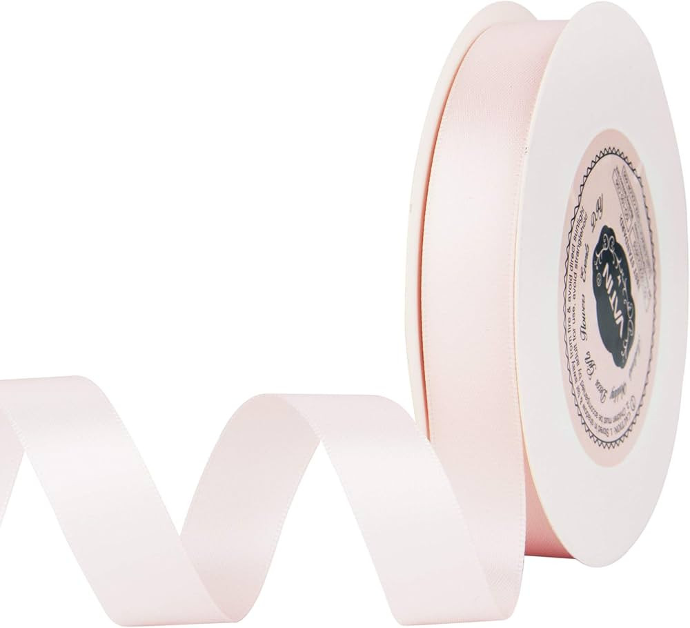 Amazon.com: VATIN 4" Wide Double Faced Polyester Forest Green Satin Ribbon- 5 Yard/Spool, Perfect... | Amazon (US)