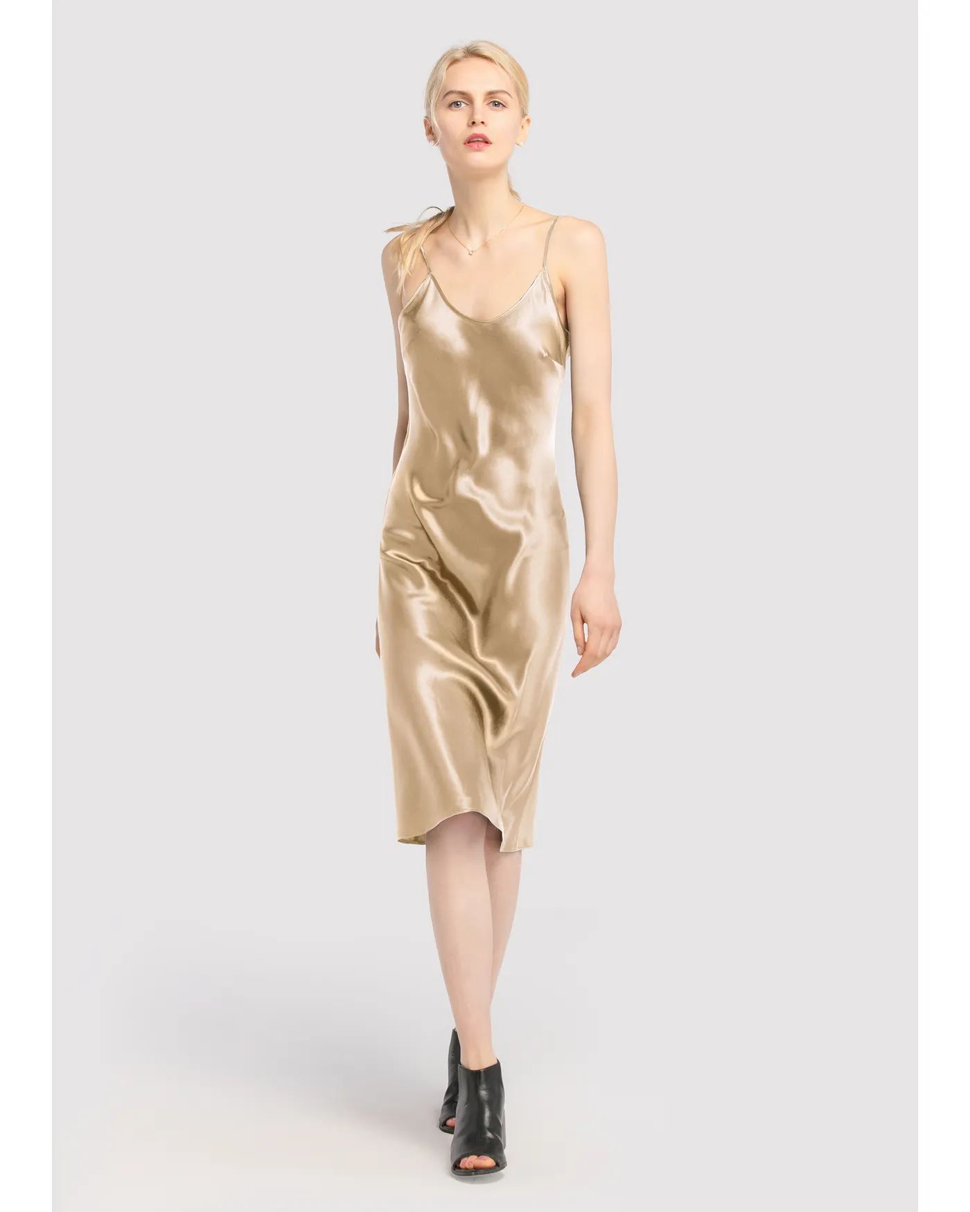 For All Occasions in  Silk Cami Dress | LilySilk