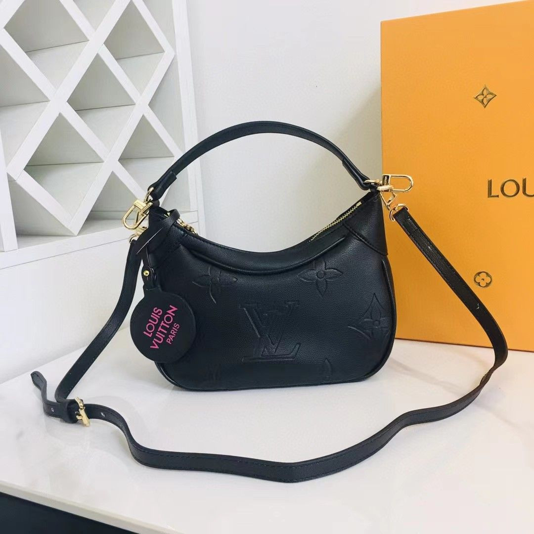 Louis Vuitton Bagatelle Hand Bags 2022 Latest Embossed Printing Classic Shoulder Bags Monogram Em... | DHGate
