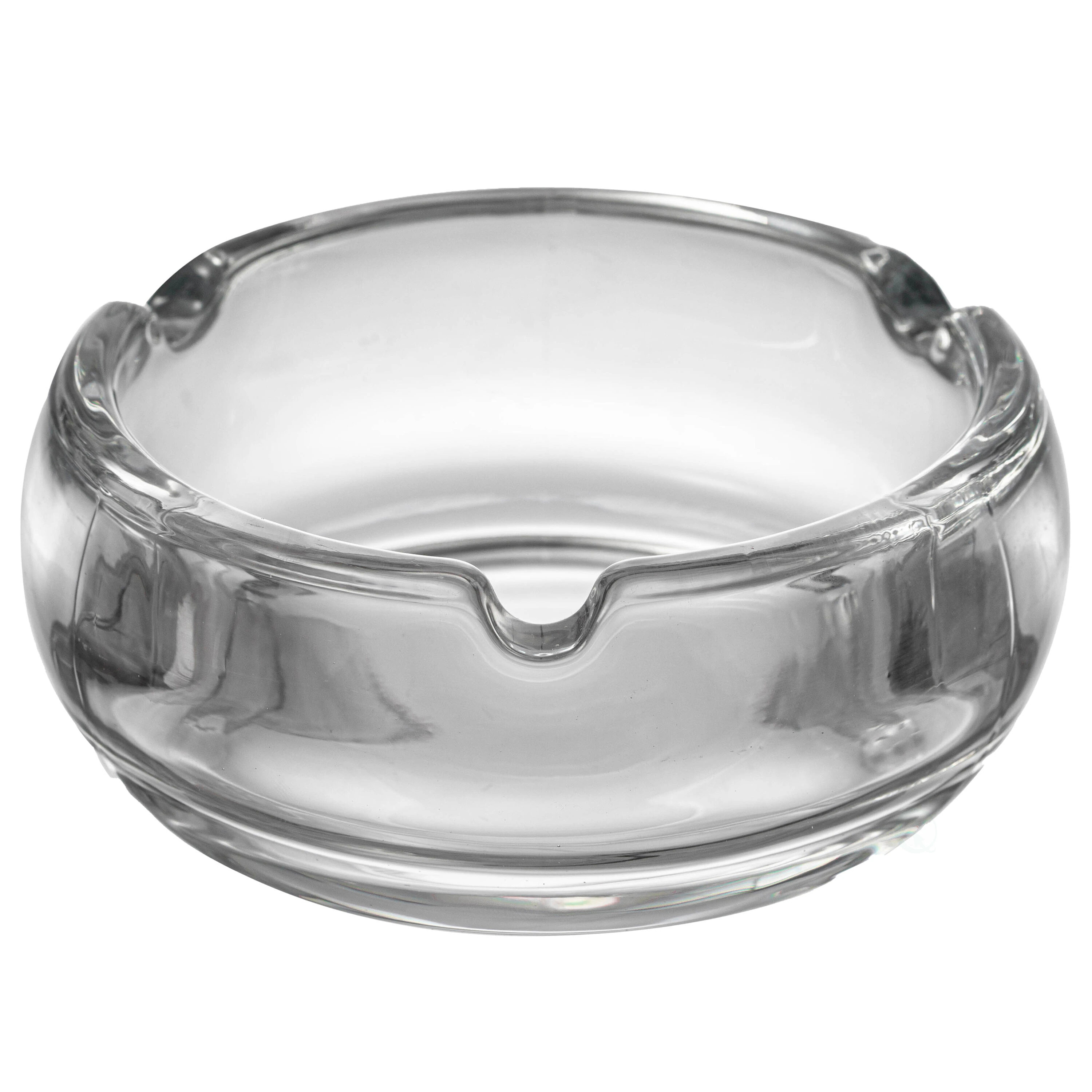 Basicwise Clear Glass Modern Ashtray | QI004716 | Lowe's