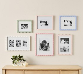 Beaded Gallery in a Box Frames, Set of 6 | Pottery Barn Kids