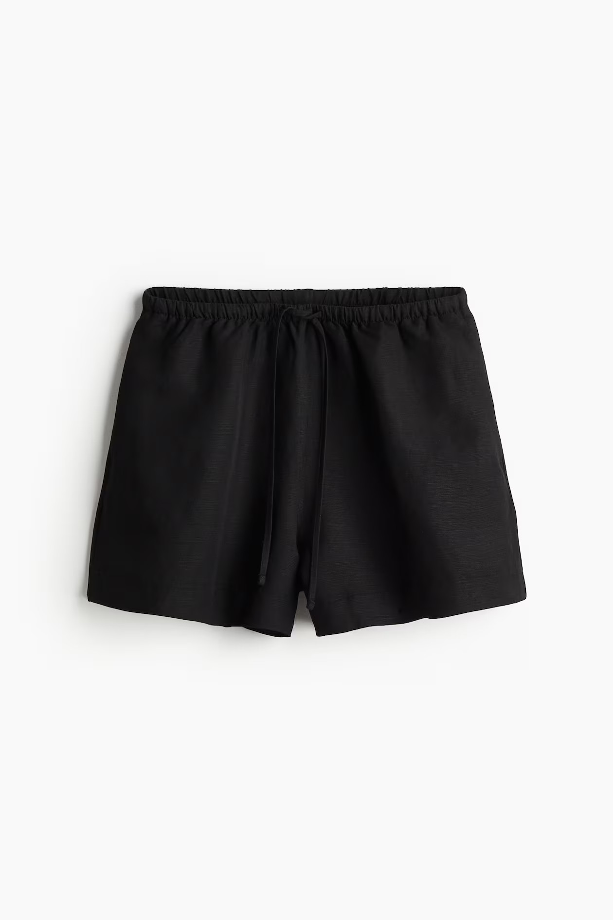 Linen-blend pull-on shorts | H&M (UK, MY, IN, SG, PH, TW, HK)
