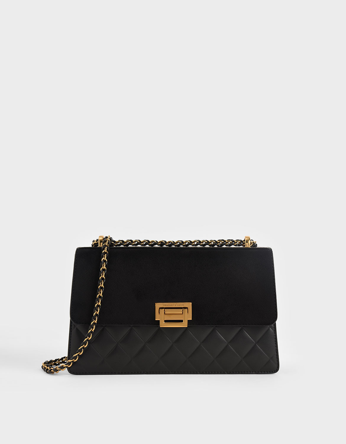 Quilted Shoulder Bag
- Black | CHARLES & KEITH (US)