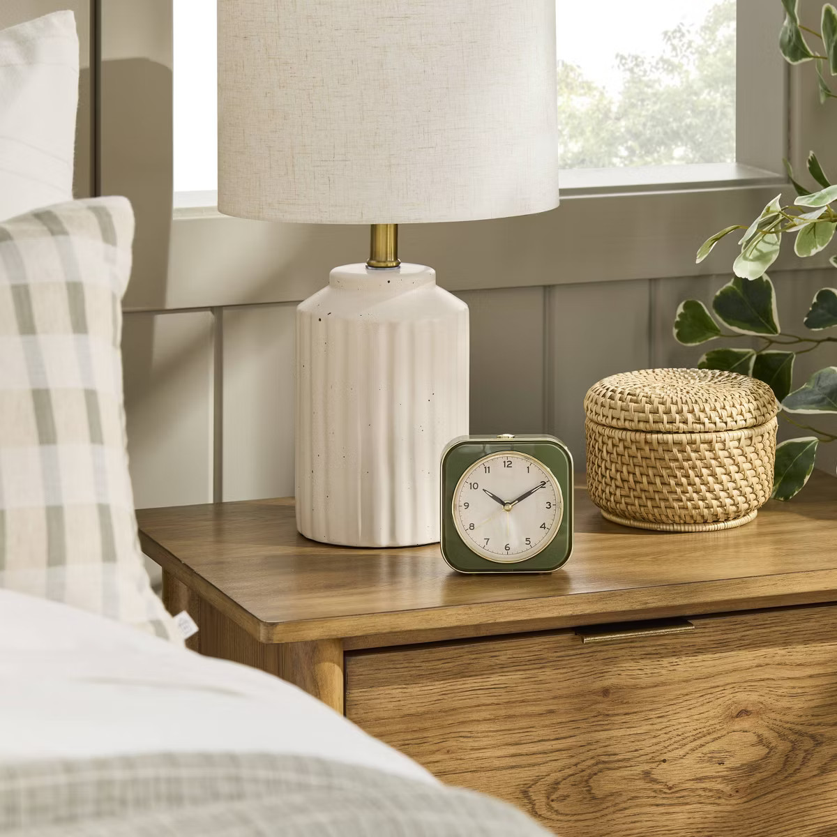 Vintage Style Analog Alarm Clock - Hearth & Hand™ with Magnolia | Target