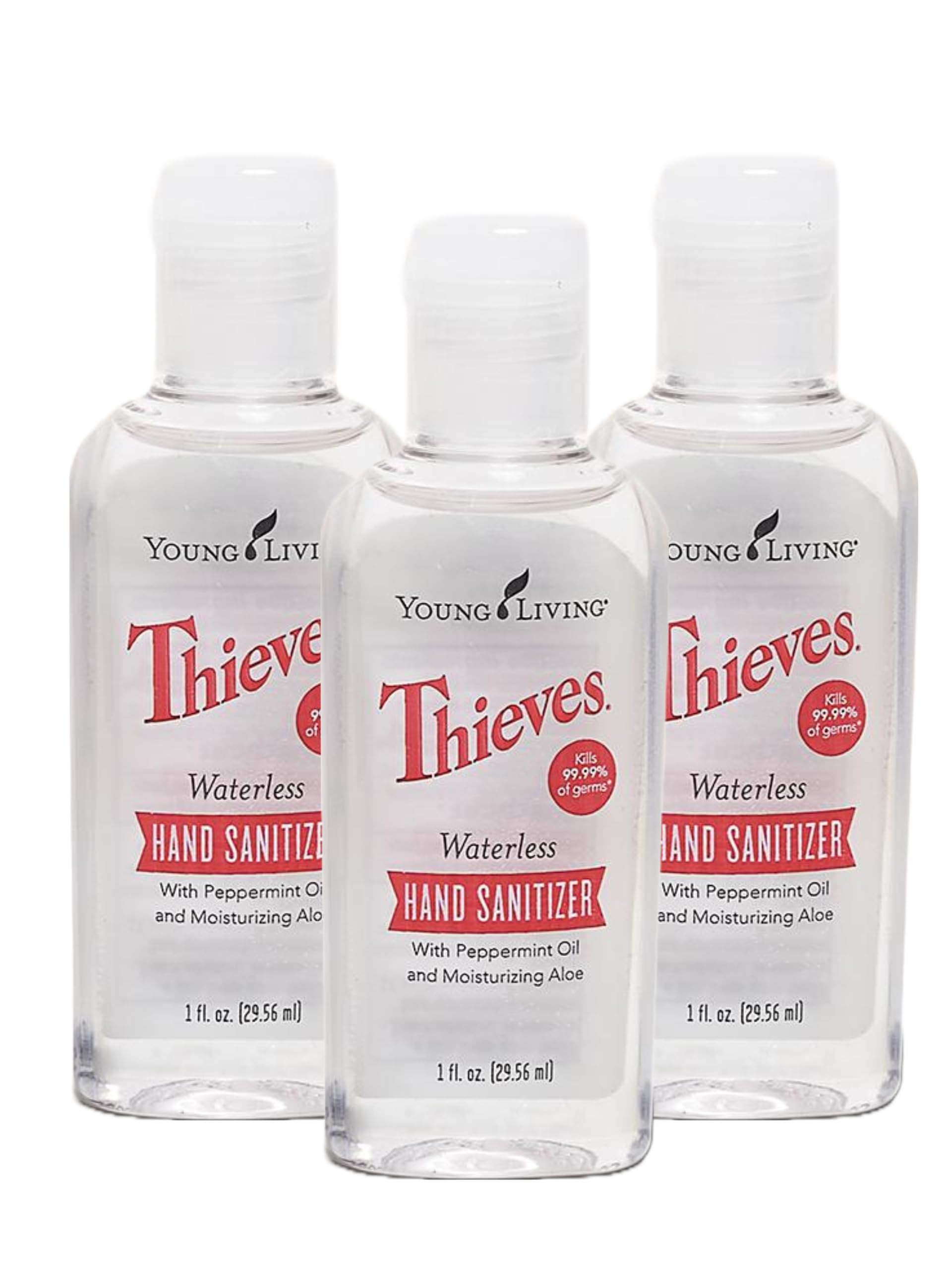 Young Living Thieves Waterless Hand Purifier with Peppermint Oil | 1 oz | Convenient, Refreshing,... | Amazon (US)