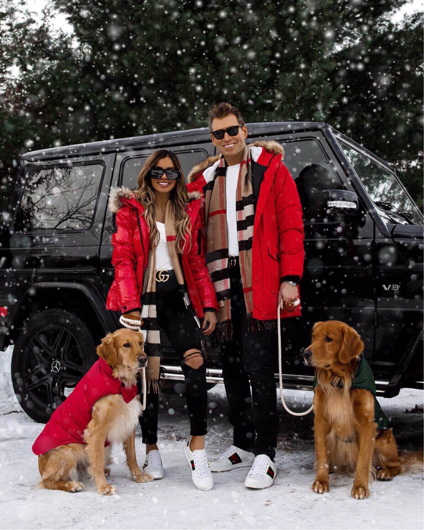 Holiday family photos / Christmas outfits / holiday outfit
Red puffer jacket 
Men’s red parka
Burberry scarf on sale 

#LTKHoliday #LTKSaleAlert #LTKMens