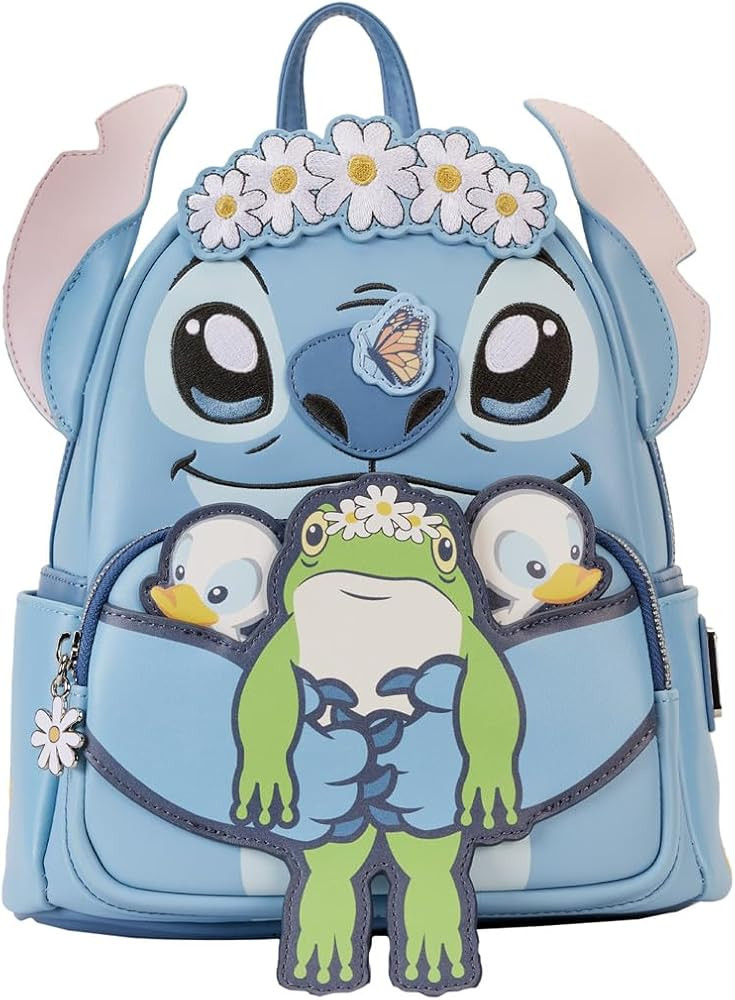 Loungefly Disney Lilo & Stitch Springtime Daisy Mini Backpack Standard | Amazon (US)