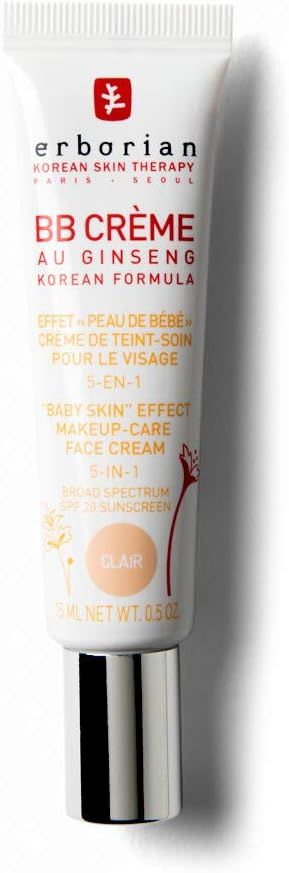 Erborian BB Cream with Ginseng - Imperfection Covering Foundation with Baby Skin Effect - 5-in-1 ... | Amazon (UK)