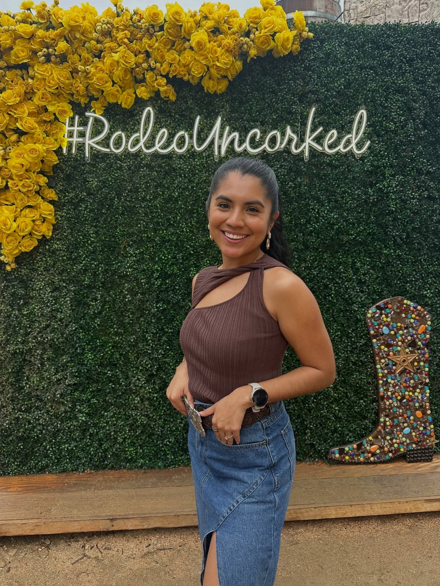 Let’s rodeo 🤎🐴🤎🐴 #rodeo #hlsr #houstonrodeo #houstoncontentcreator