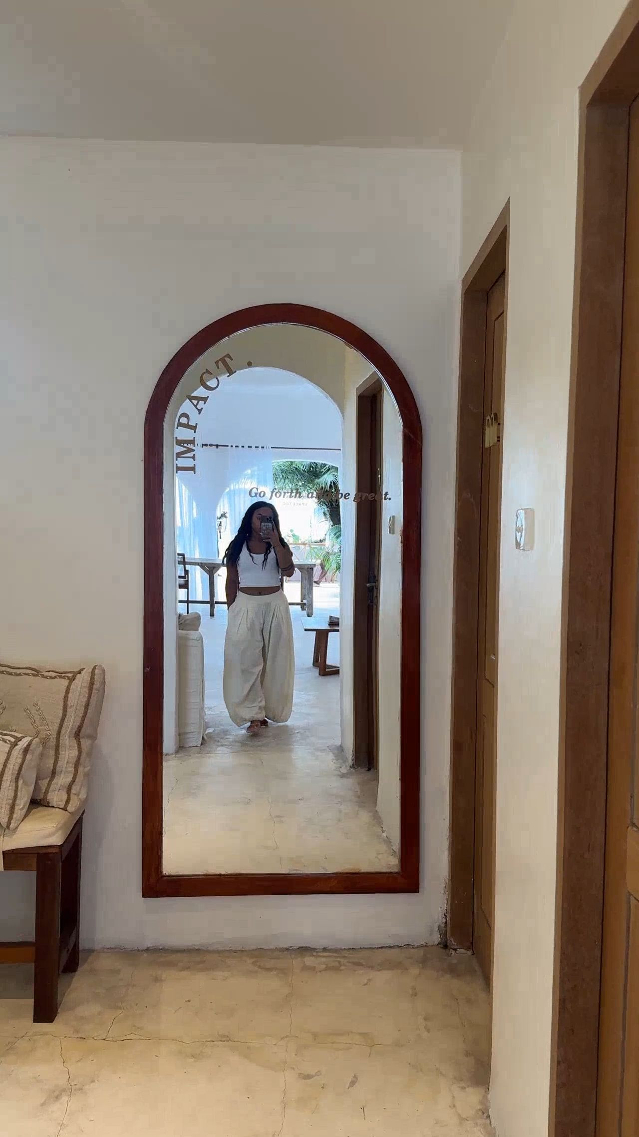 These wide leg linen pants might be the best $ I've spent all year, not even exaggerating 🤍 I wear them constantly, lounging at home, running errands, they were even my airport fit because comfort is non negotiable for me at this point.

Paired with a simple white tank and called it a day. Somehow still looks put together even though it feels like pajamas.

If you live in your comfy clothes but still want to look like you tried, these are the move.

Shop it below 👇

#linenpants #widelegpants #comfystyle #travelstyle #airportoutfit #loungewear #neutraloutfit #ltkstyle #ltkfindunder

#LTKgrwm #LTKootd #LTKActive