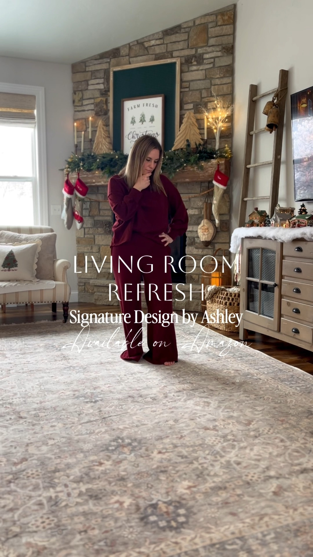 ✨ Holiday hosting feels so much easier now that our living room finally feels finished. This farmhouse coffee table and 3-way lamp from Signature Design by Ashley bring the perfect mix of cozy, functional, and stylish. Everything I love for welcoming guests.
 
✨ Find this look on Amazon. (for IG Reel) Comment “Ashley” to shop my home favorites!
 
#signaturedesign #signaturepartner 


#LTKHome