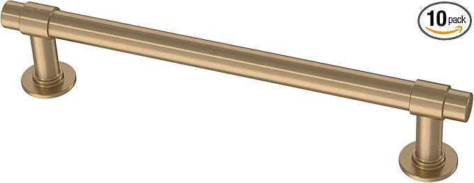 Franklin Brass P29618Z-CZ-B Straight Bar 5-1/16 Inch Cabinet Pull, 5-1/16" (1002 mm), Champagne B... | Amazon (US)