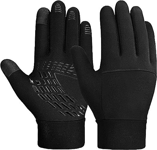 YukiniYa Kids Winter Gloves Thick Soft Fleece Warm Touch Screen Anti-Slip for Boys Girls 3-15 Yea... | Amazon (US)