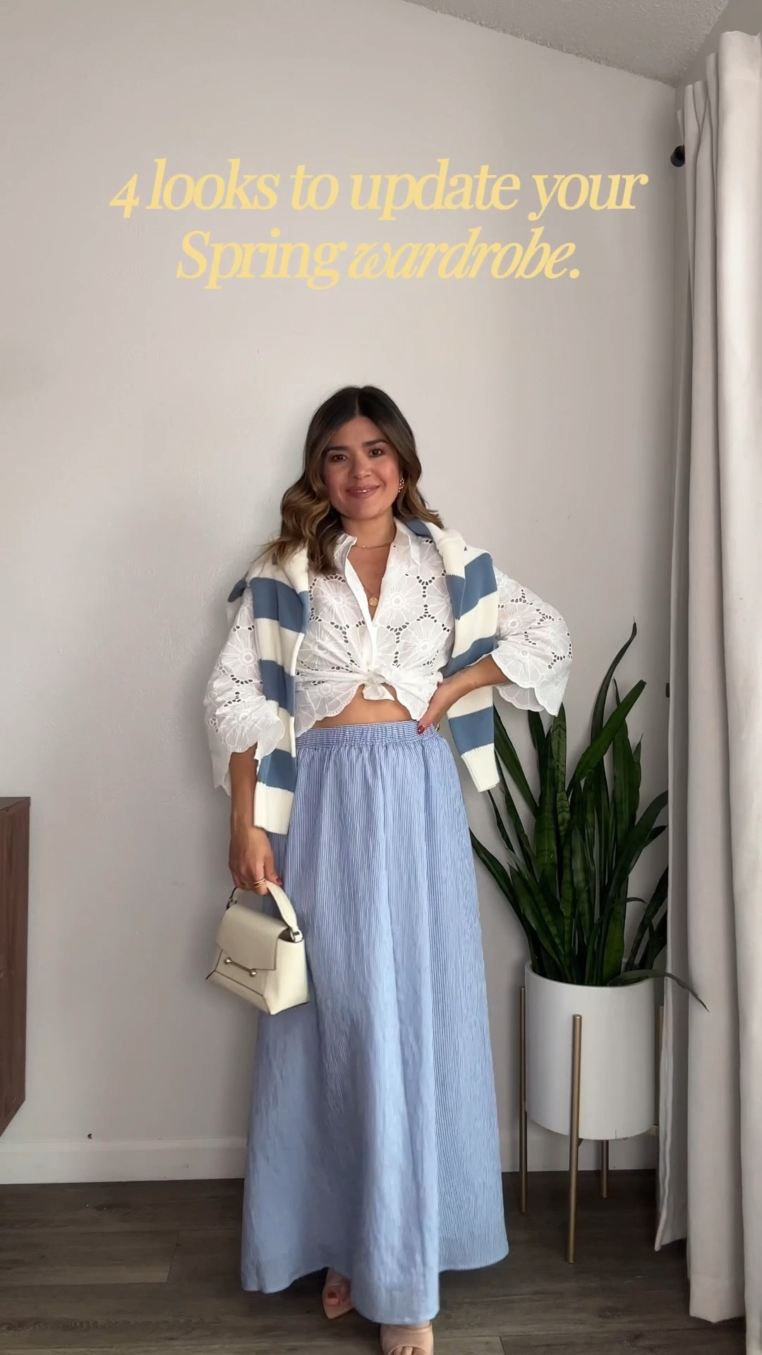 Feminine, versatile, and full of texture…spring dressing just got really good with these new arrivals by @vincecamuto via @dillards! All styles run true to size, grab your regular sizes! #VinceCamutoPartner #ad
Dress size xs
Skirt size xs
Sweaters size small
Top size xs


#LTKootd #LTKSeasonal #LTKMothersDay
