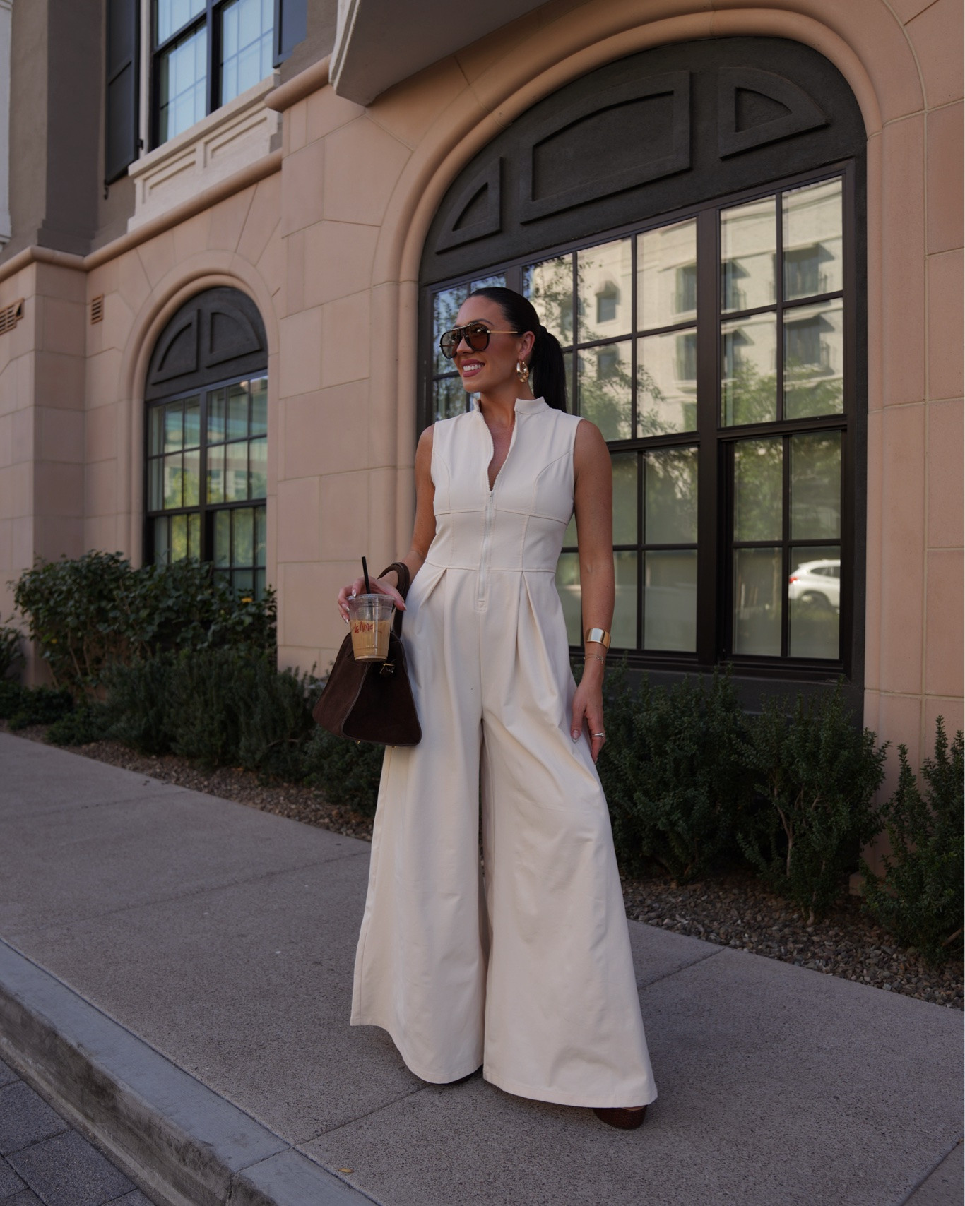 Fall jumpsuit idea from Amazon // wearing a size XS in this ultra wide leg jumpsuit 

Amazon finds 
Amazon fashion

#LTKSeasonal #LTKootd #LTKgrwm