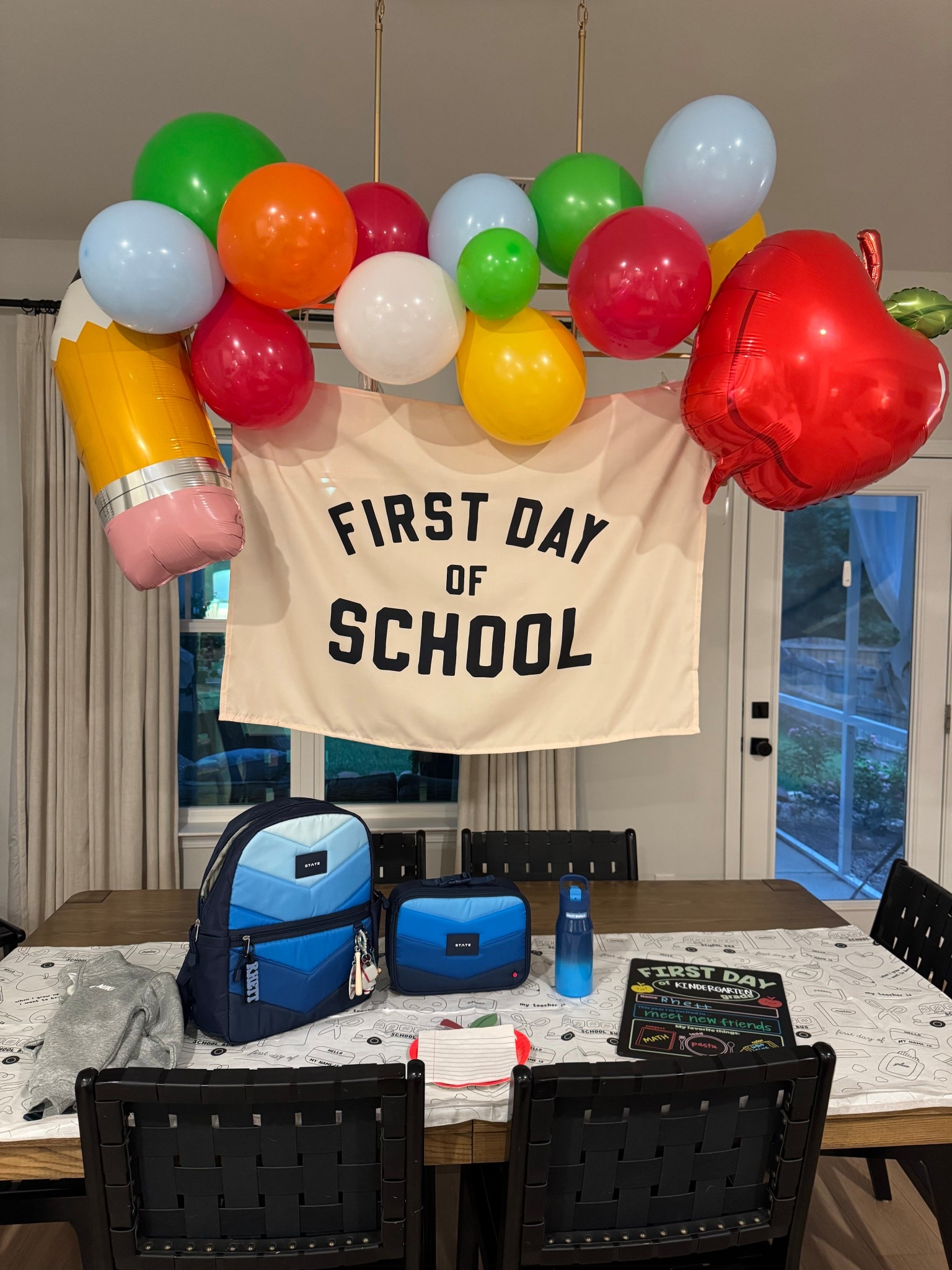 Back to school 
First day of school banner


#LTKKids #LTKFamily #LTKSeasonal