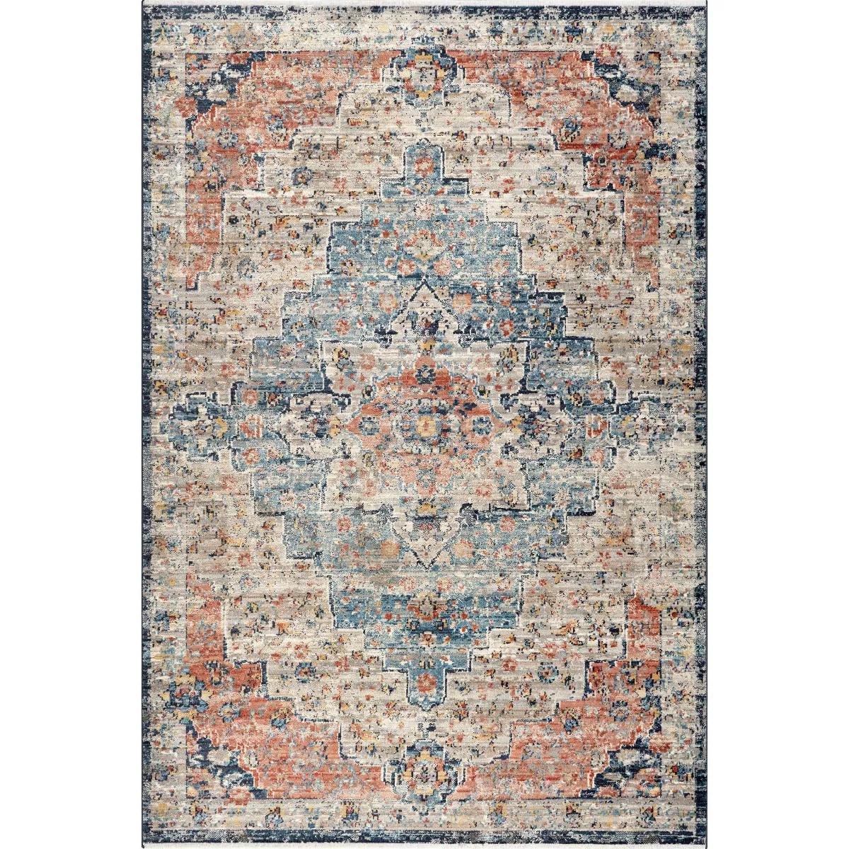 Nuloom Sawyer Vintage Transitional Indoor Area Rug | Target