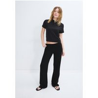 Stradivarius Soft-touch smart jogger trousers  Black S | Stradivarius (UK)