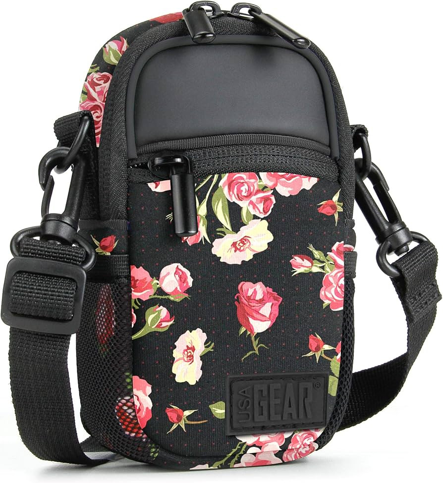 USA Gear Compact Point and Shoot Camera Case Small Digital Camera Bag with Accessory Pockets and ... | Amazon (US)