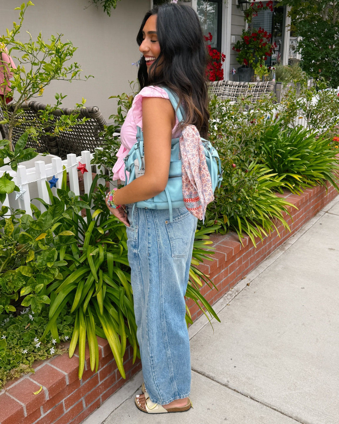 What I wore today!🫶🏽🍉🌷🌸
