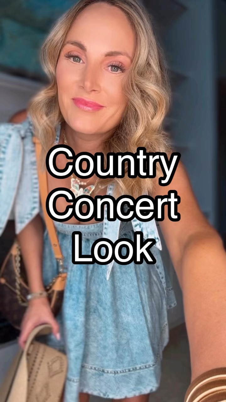 Country concert outfit. This super soft denim dress does not feel stiff like real denim wearing a size 4. I also linked a save option from Amazon Amazon. These cowboy boots are 100% my favorite but

#LTKOver40 #LTKFindsUnder100 #LTKSaleAlert
