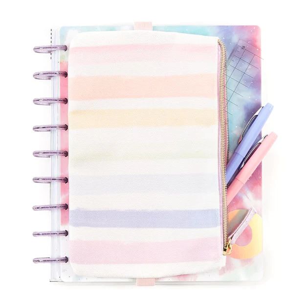 Pastel Rainbow Classic Banded Pouch | The Happy Planner