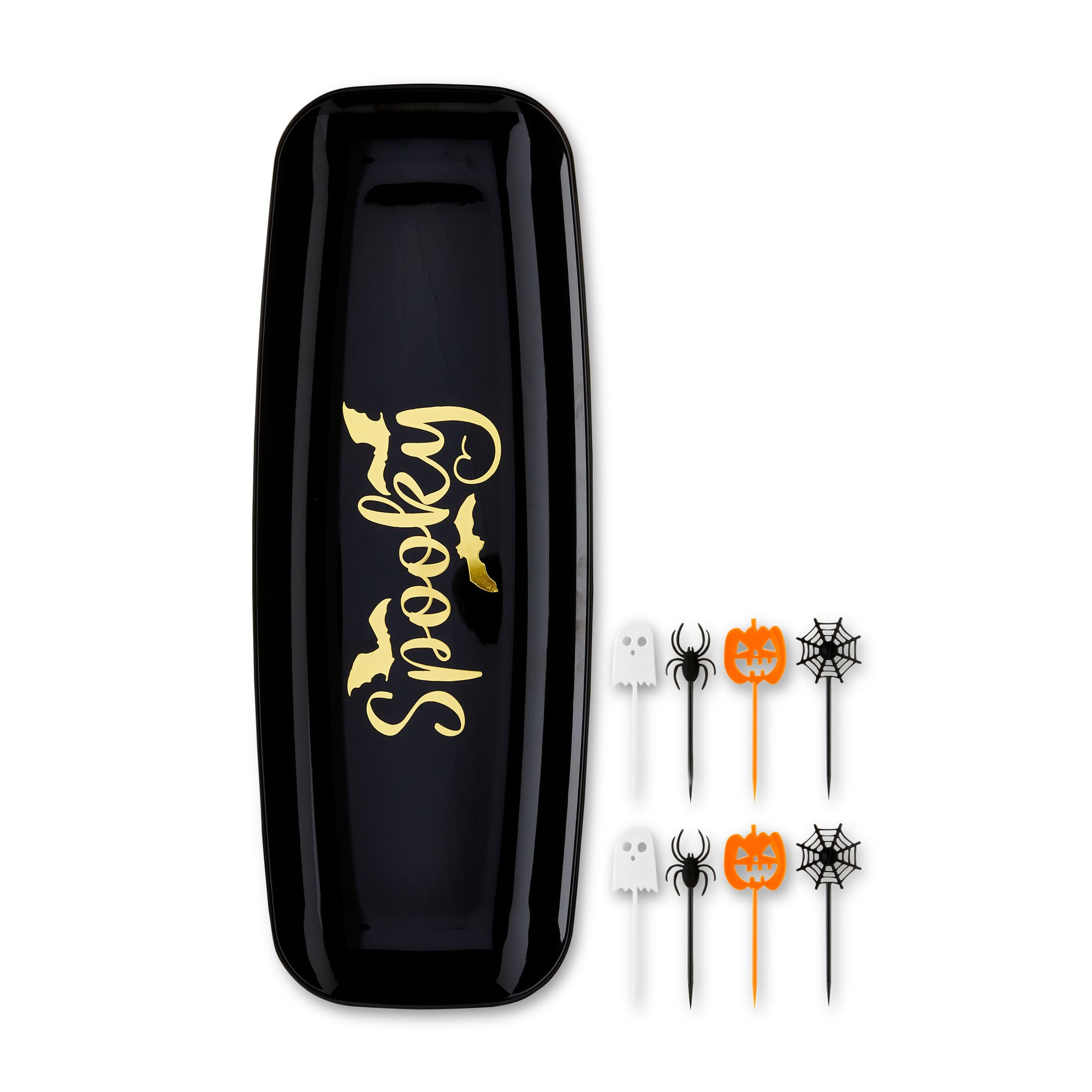 Halloween, Tray & Appetizer 8 Pieces Set, Partyware, Way to Celebrate | Walmart (US)