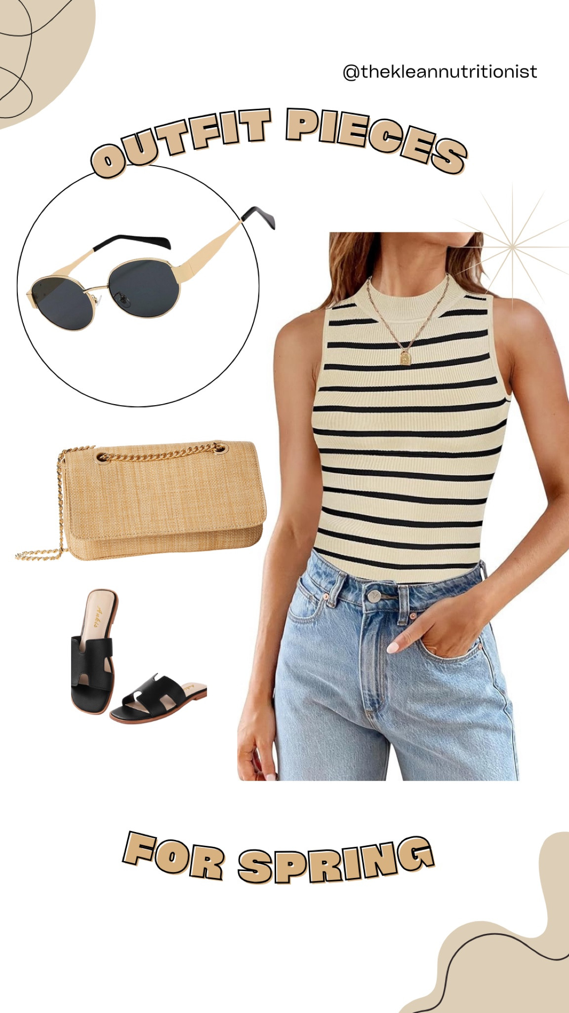 Cute neutral pieces for spring 

#LTKsalealert #LTKtravel #LTKSeasonal