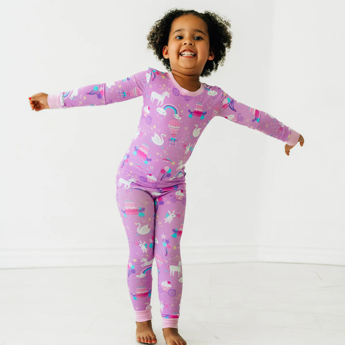 Magical Birthday Two-Piece Pajama Set | Little Sleepies