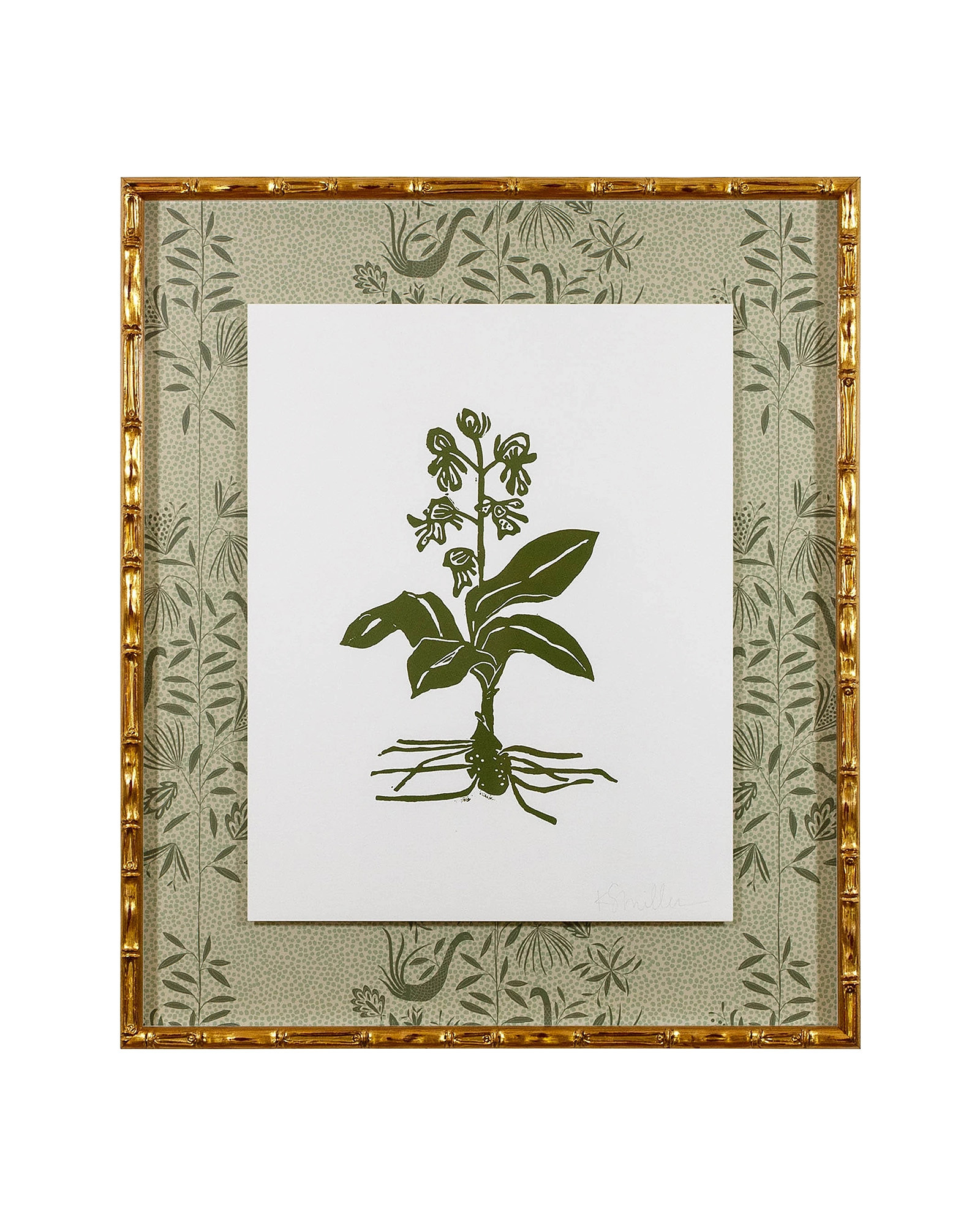 "Botanical 39A" by Katherine Stratton Miller | Serena and Lily