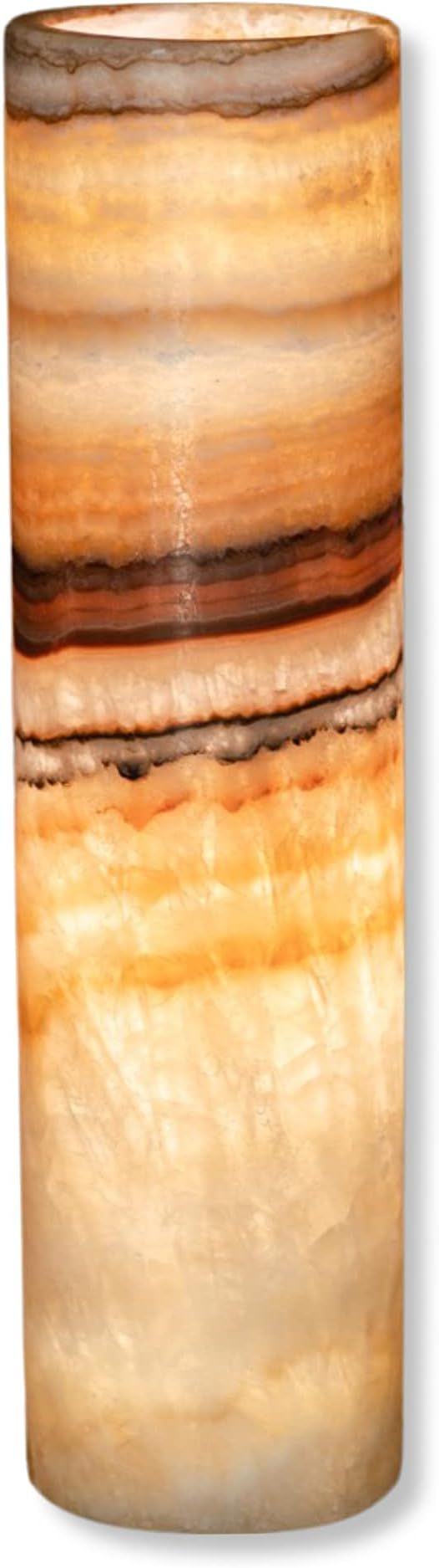 Handcrafted Stone Lamp for Home Décor – Lighting Fixture Crafted from North American Onyx, Acc... | Amazon (US)