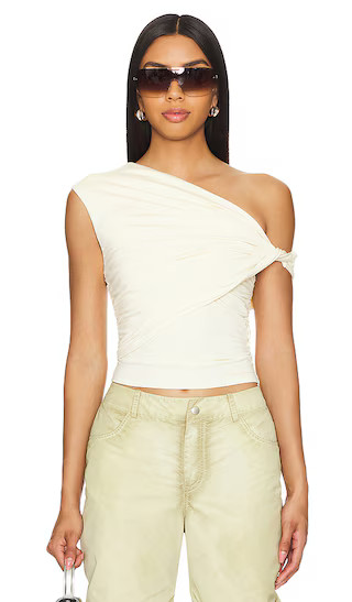 Alessia Top in Cream | Revolve Clothing (Global)