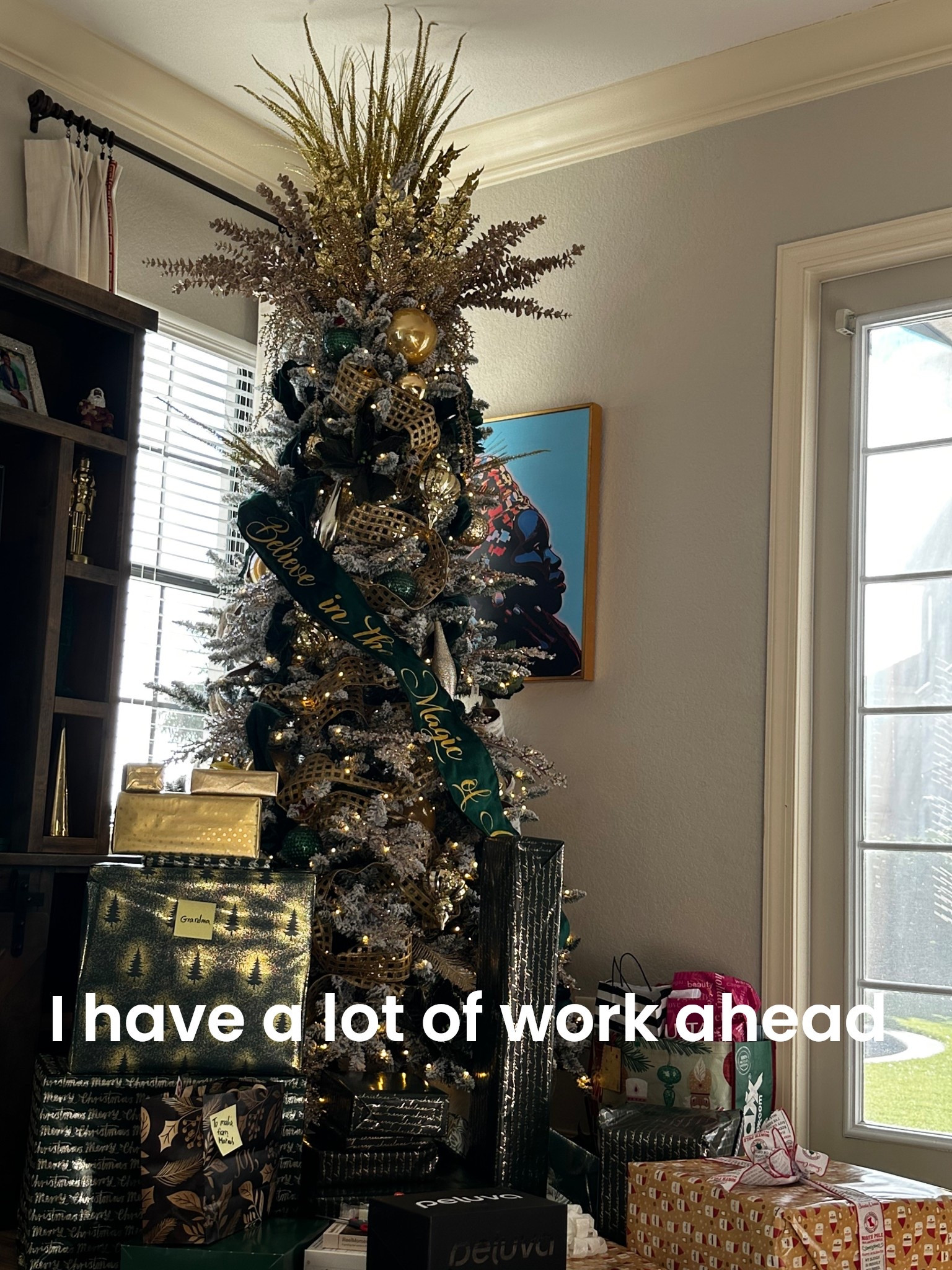 The only people I’m jealous of in life are the ones that manage to hav everything wrapped and staged before Christmas Eve. I aspire to be like you one day 