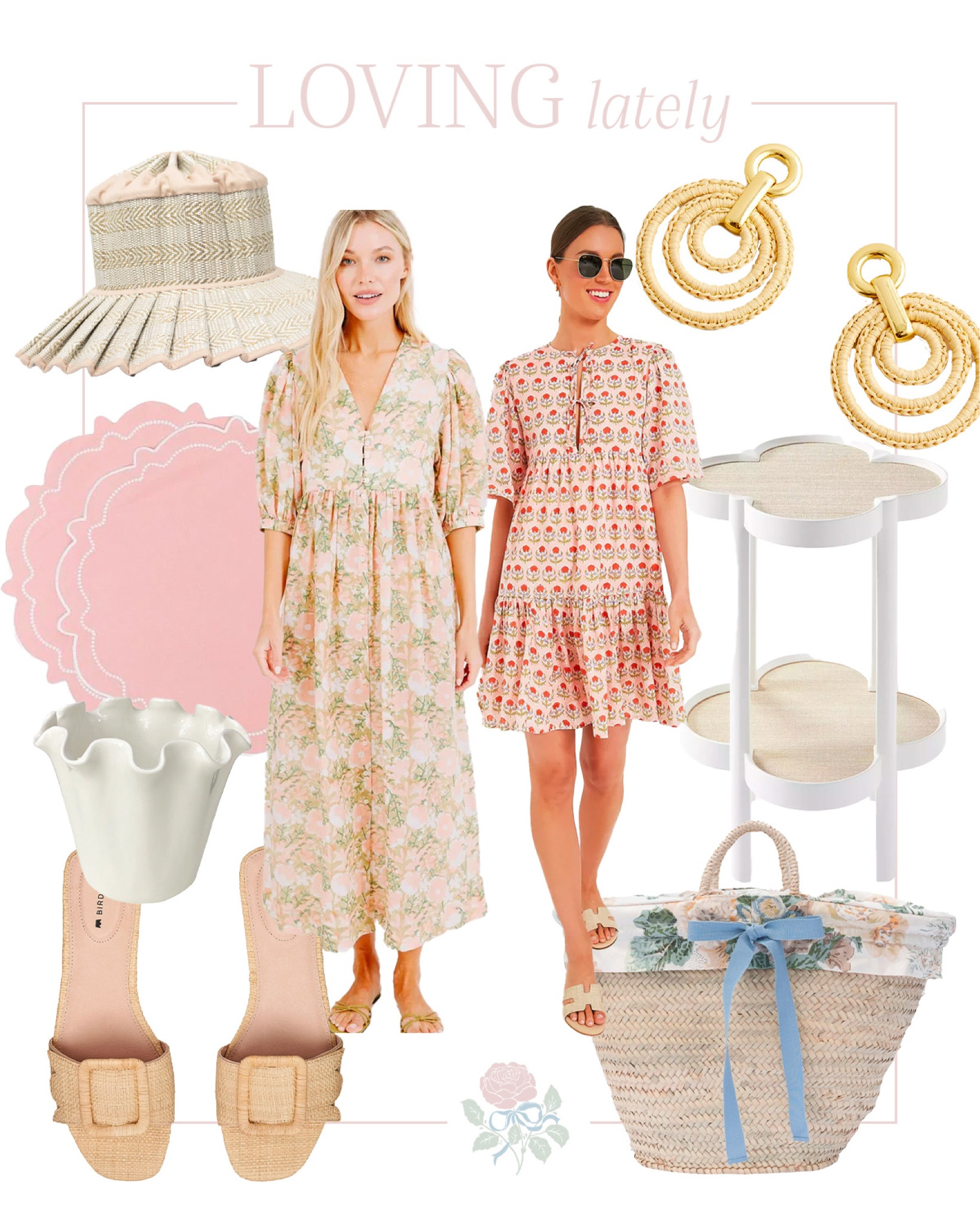 Loving lately - summer pinks and florals