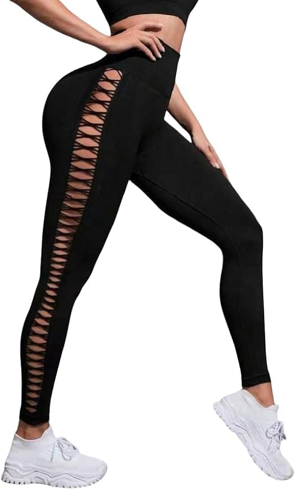 Tie Dye Sexy Leggings for Women High Waist Yoga Pants, Scrunch Butt Lifting Elastic Tights | Amazon (US)