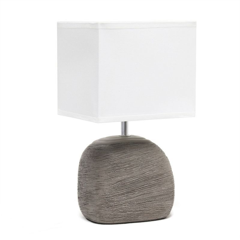 Bedrock Ceramic Table Lamp Brown - Simple Designs | Target