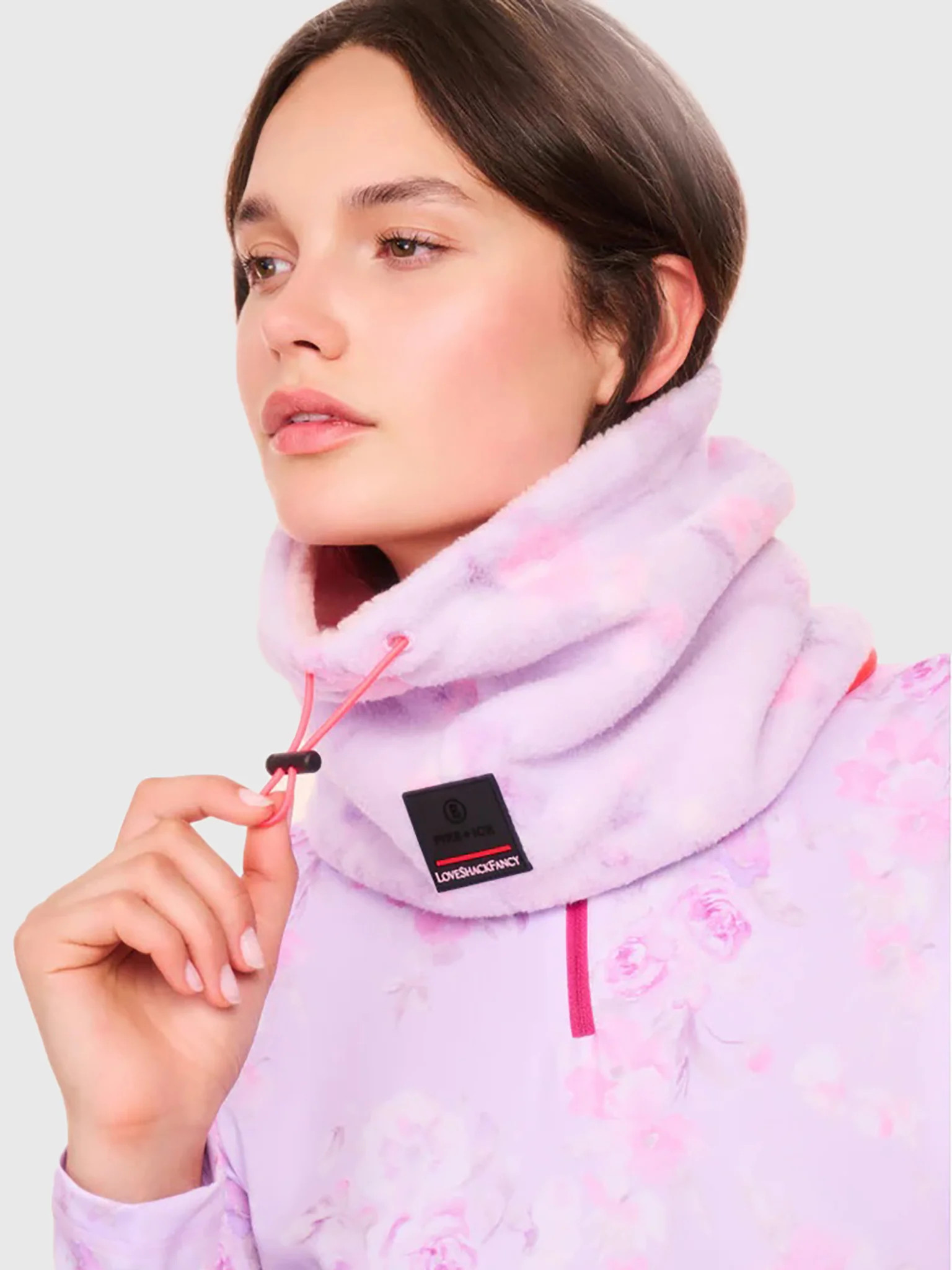 BOGNER FIRE + ICE
                      
                     X LoveShackFancy Arian Neck Gaiter | Saint Bernard