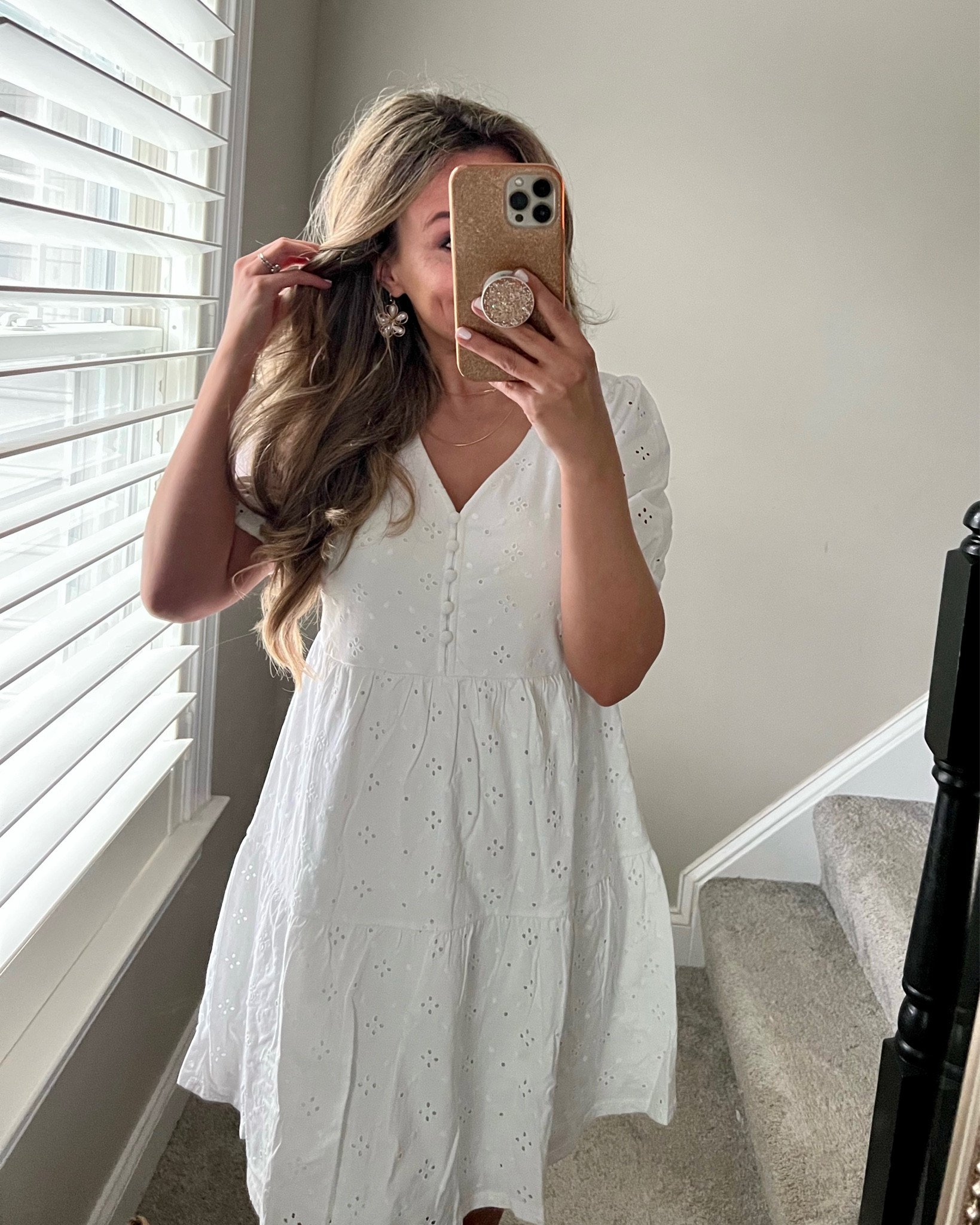 Cute white mini dress, fully lined NOT see through, I’m wearing size XS for reference. Easter outfit 

#LTKstyletip #LTKsalealert #LTKFind