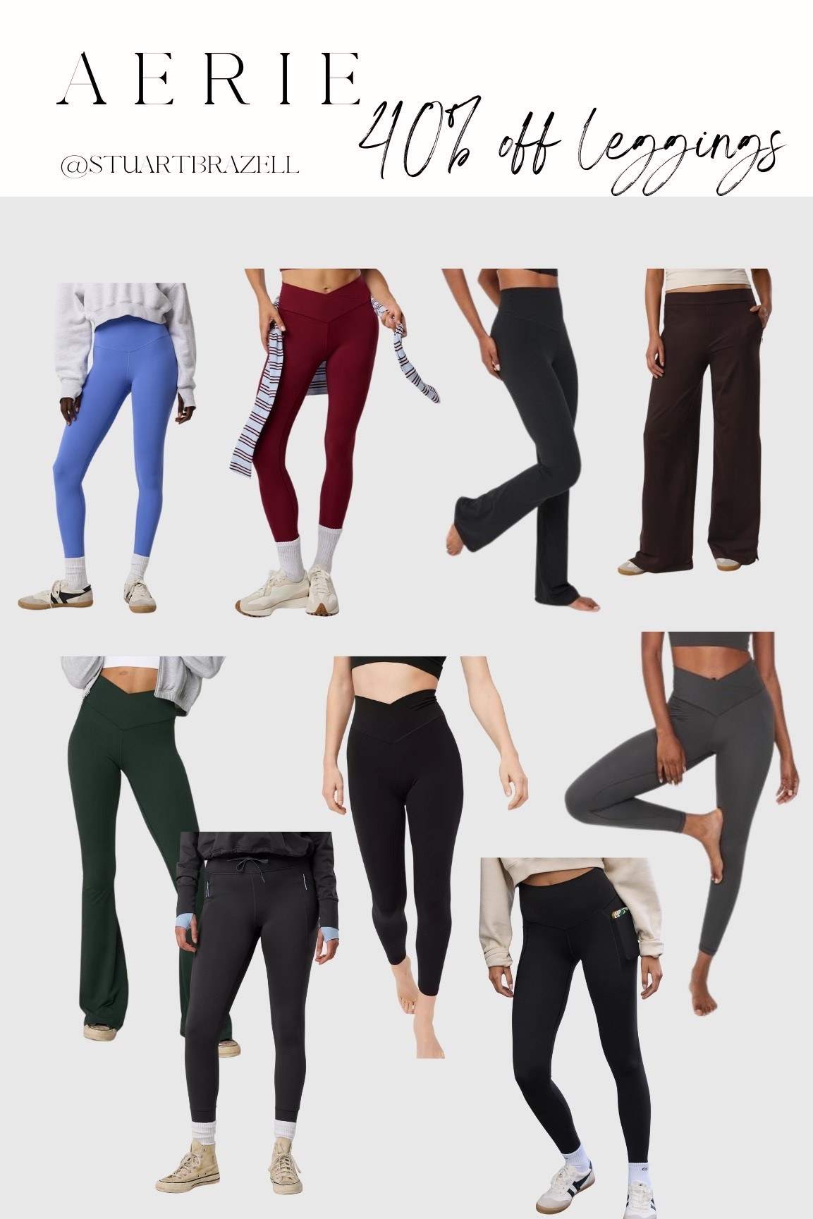 40% off leggings from Aerie! 

#LTKSaleAlert #LTKActive