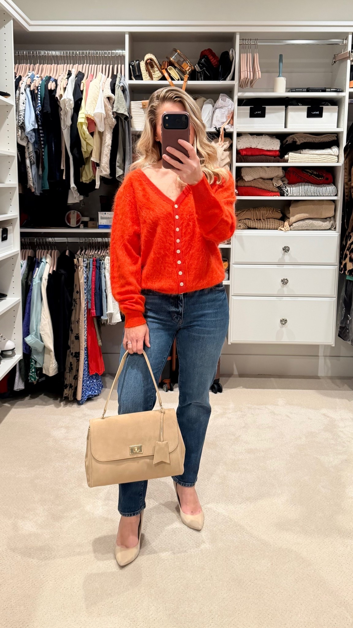 A pop of color that does all the work ❤️

This cardigan instantly elevates a simple jeans and heels look. It’s cozy, flattering, and the perfect statement without overthinking it. I love pairing bold color with classic staples to keep it effortless but still put together.

One of those outfits you’ll reach for again and again. Everything is linked in LTK ✨

#LTKootd #LTKPetite #LTKSeasonal