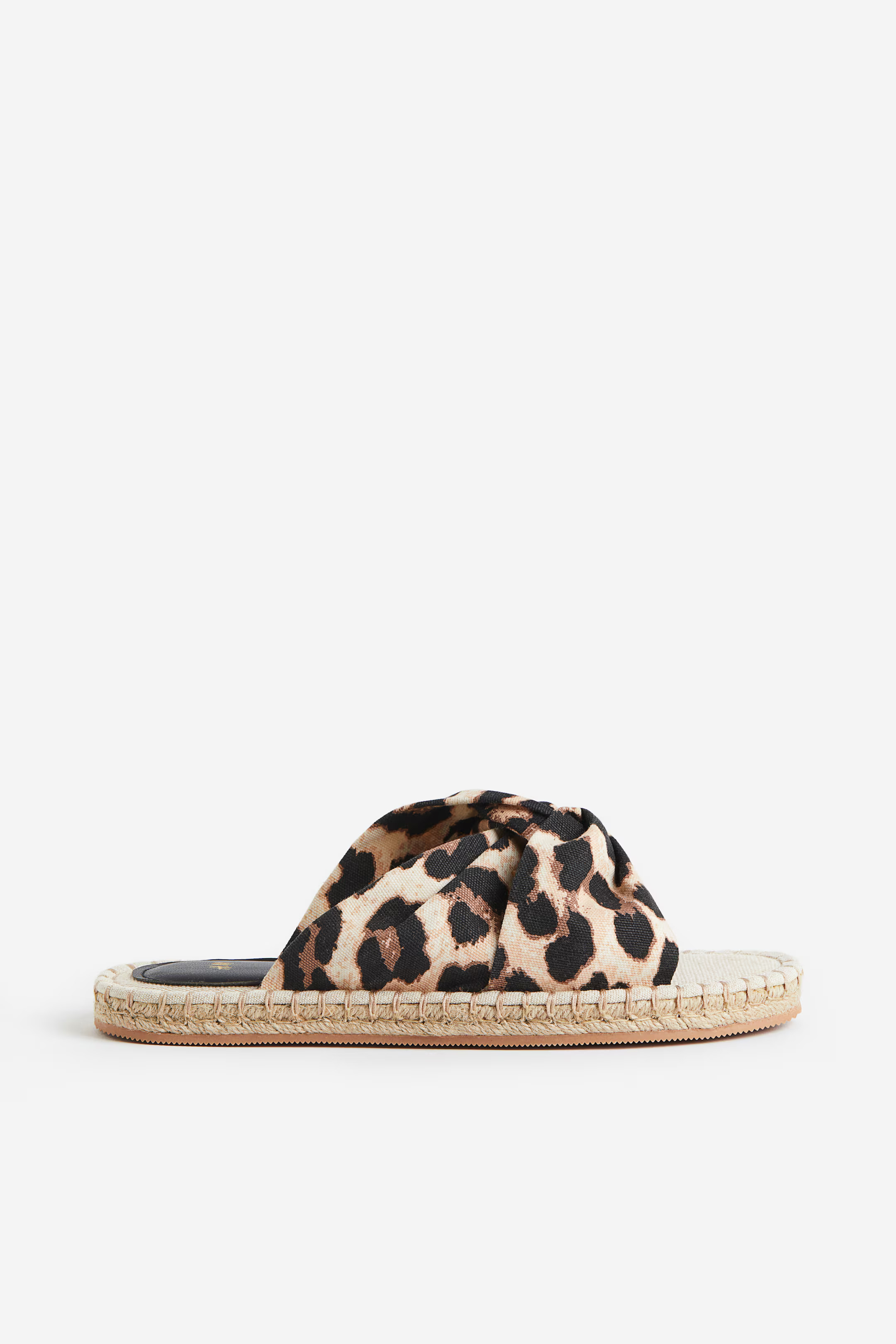 Knot-detail Espadrille Slides | H&M (US + CA)
