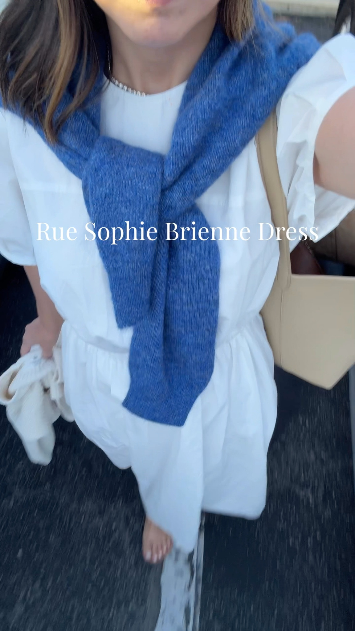 What I wore to Mikes birthday dinner. This dress from Rue Sophie is so pretty. I’m in the petite xs. Has pockets! And just comfy. 

Rue Sophie dress petite xs
DÔEN cardigan small
Ancient Greek sandals 35
The Row bag small - linked similar 
Electric Picks earrings
Dorsey James necklace 15"

#LTKPetite #LTKmomlife