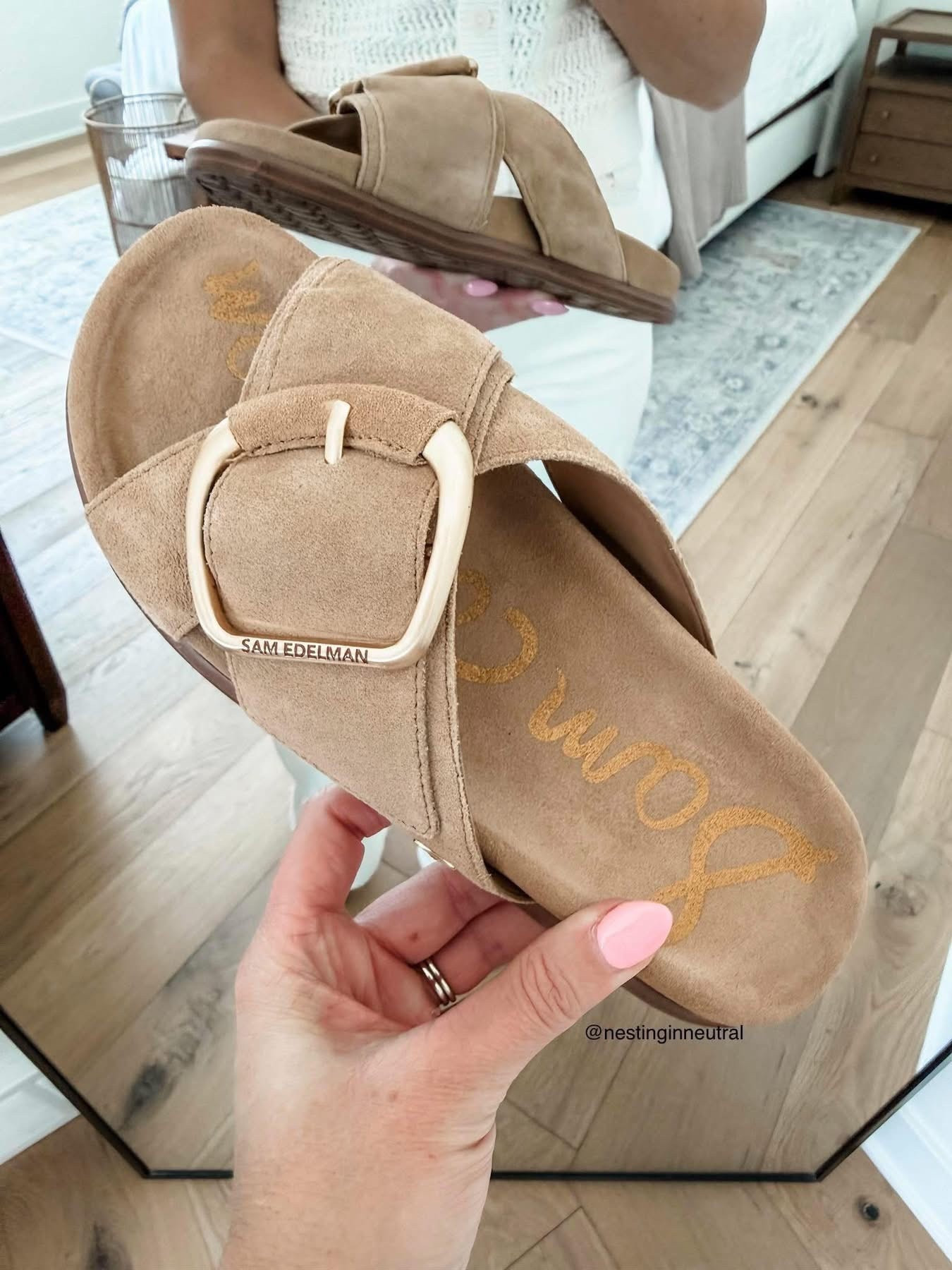 ♥️Trending this season! These Sam Edelman sandals literally go with everything… but if $130 isn’t happening, I found a look-for-less that gives the same vibe for WAY less 👏 

Summer, sandals, buckle

#LTKU #LTKTravel #LTKSeasonal