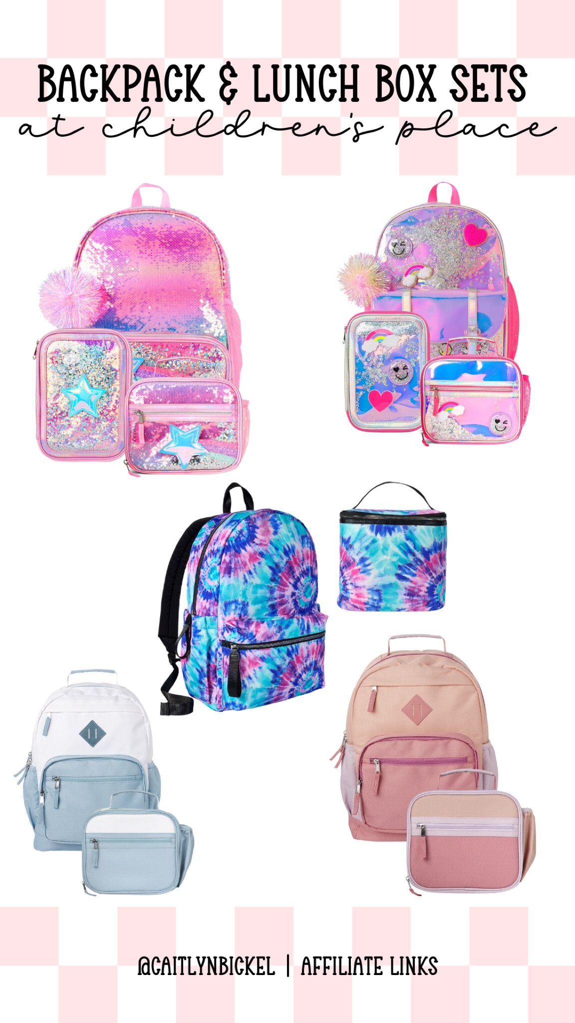 The cutest backpack and lunch box sets at Children’s Place. Currently on sale!

#LTKKids #LTKBacktoSchool #LTKSeasonal