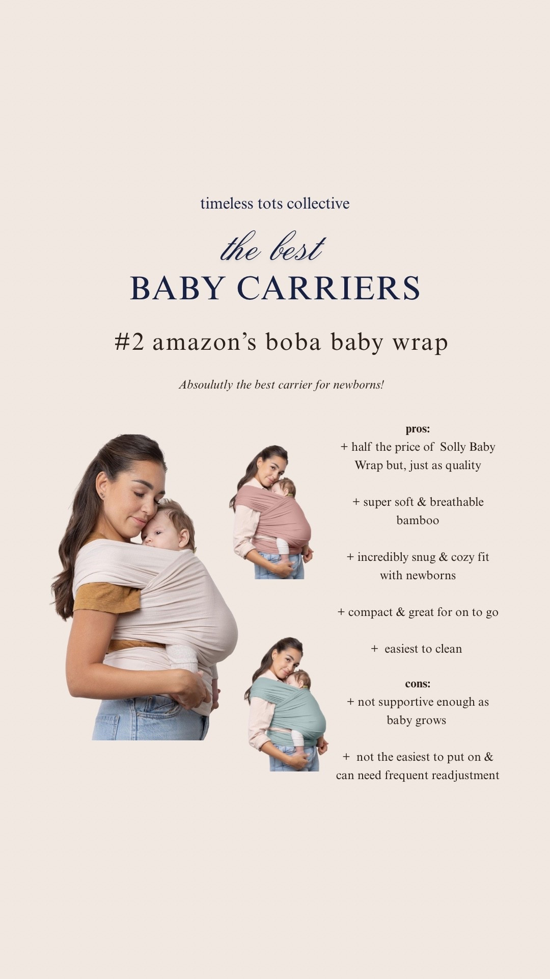 my favorite baby carriers as a mom of three!

#LTKBaby