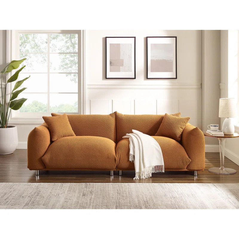 Atis 88.9in Upholstered Sofa | Wayfair North America