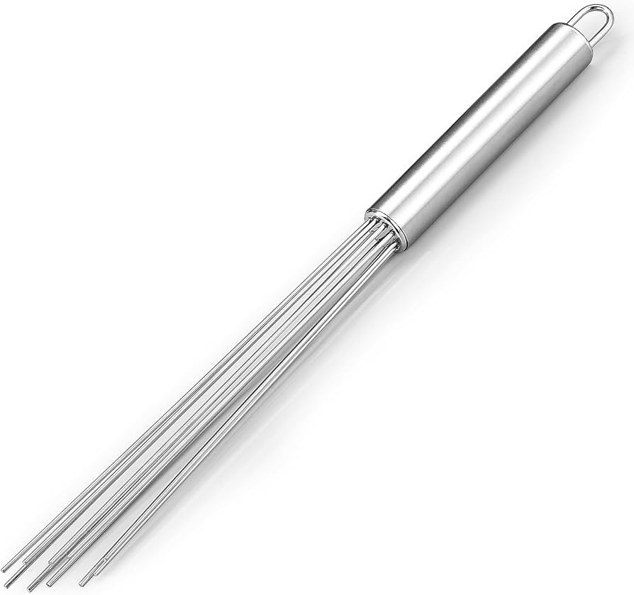 Baderke 1 Pcs Barista Whisk Tool 11.5 Inch Long Handle 10 Needles Stirrer | Amazon (US)